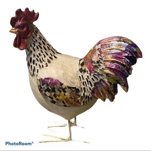 Hand Painted Rooster